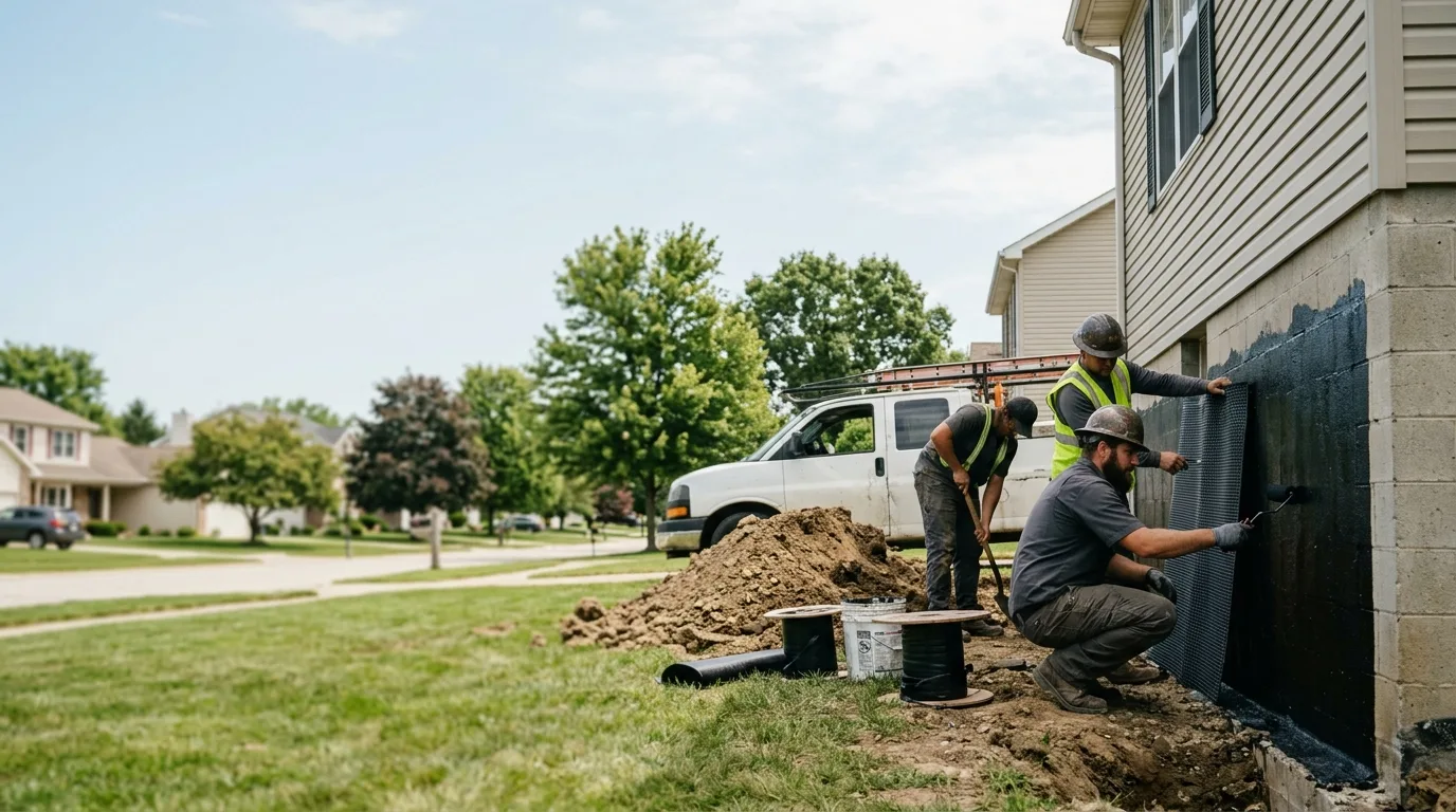 Basement Waterproofing in Harmon, IL near me